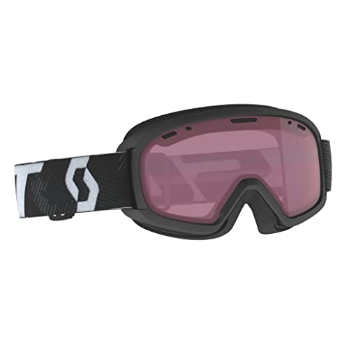 Scott Youth Witty Snow Goggles (Team Black/White / Enhancer, One Size) – 2022