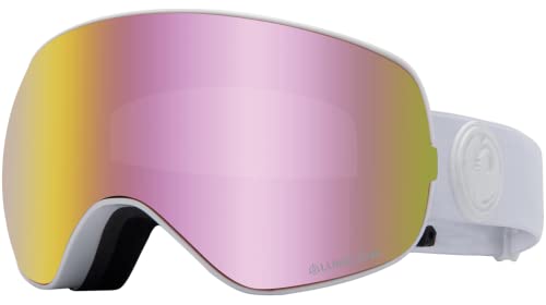 Dragon Alliance X2S Whiteout AF/Lumalens Pink Ion Snow Goggles