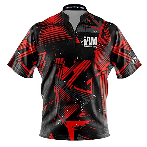 Logo Infusion Dye-Sublimated Bowling Jersey (Sash Collar) – I AM Bowling FUN Design 2015 – NO LOGO (4X-Large)