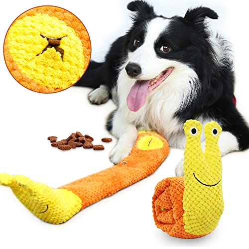 TENGDEE Dog Toys for Boredom, Interactive Dog Toys for Stress Release Small and Medium Dogs, Squeaky Dog Chew Toys for Puzzle and Foraging Instinct Training