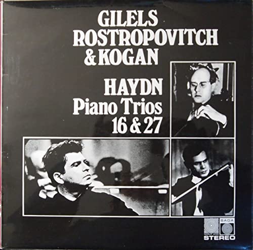 Joseph Haydn: Piano Trios – Emil Gilels, Leonid Kogan & Mstislav Rostropovich