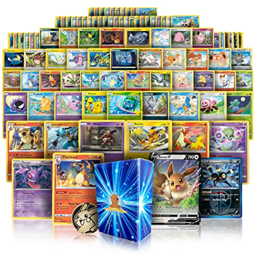 Golden Groundhog | 100 Cards with 1 Guaranteed Ultra Rare | Plus 10 Rares or Holos & Bonus Collectible Coin | TCG Deck Box Compatible with Pokemon Cards