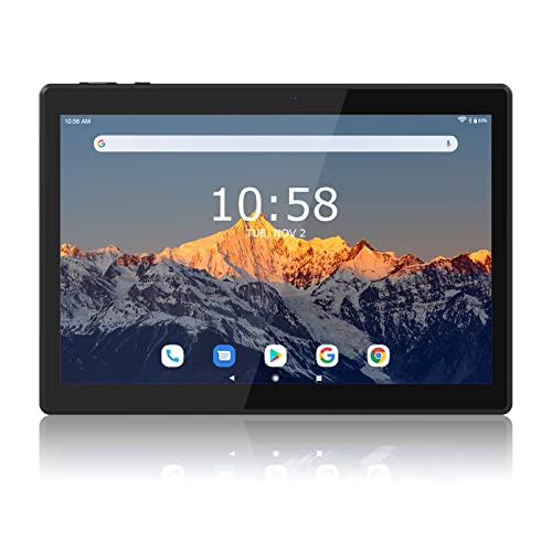 XNN Tablet 10 Inch, Android Tablets, Quad-Core Processor, 32GB ROM 128GB Expand，2+5MP Camera,IPS HD Touch Scree, 6000mah Battery, WiFi Bluetooth, 2022 Powerful Performance Tablet Computer(Black)