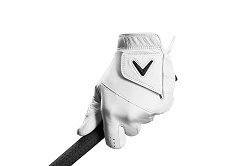 Callaway Golf 2022 Tour Authentic Glove (White, Standard Large, Worn on Left Hand) | The Storepaperoomates Retail Market - Fast Affordable Shopping