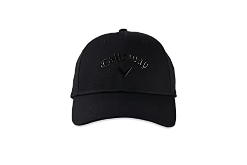 Callaway Golf 2022 Liquid Metal Hat, Adjustable Size, Black/Black Color