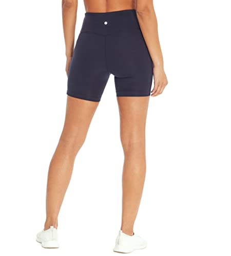 Bally Total Fitness Women’s Standard High Rise 5″ Biker Short, Midnight Blue, X-Large | The Storepaperoomates Retail Market - Fast Affordable Shopping
