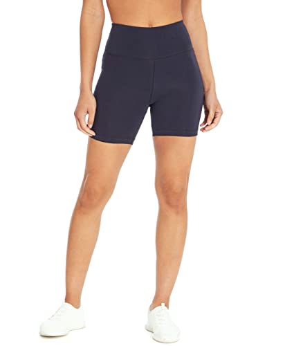 Bally Total Fitness Women’s Standard High Rise 5″ Biker Short, Midnight Blue, X-Large | The Storepaperoomates Retail Market - Fast Affordable Shopping
