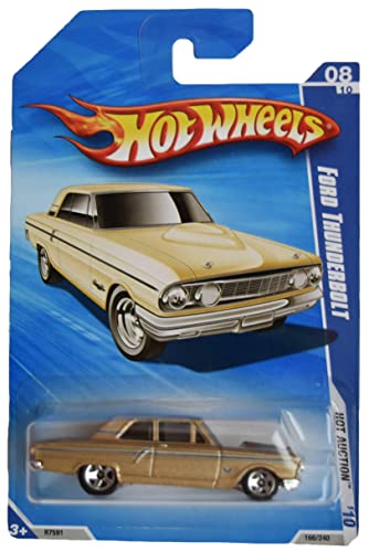 Hot Wheels Ford Thunderbolt, [Gold] 2010 Hot Auction 8/10