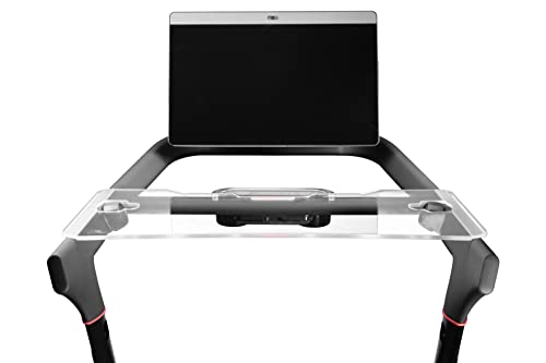 TFD The Tread Tray 2.0 | Compatible with NEW Peloton Tread, Made in USA | Walking Desk Attachment Holder for Laptop, Tablet, Phone, & Book – Exercise Workstation, Easy Mount Tray – Peloton Accessories