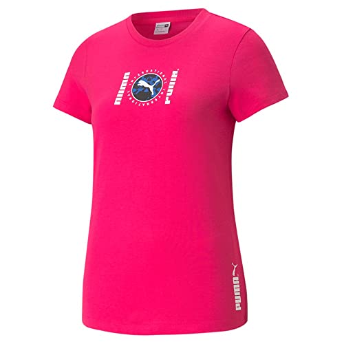 Puma Women’s International Graphic Tee, Beetroot Purple, X-Large | The Storepaperoomates Retail Market - Fast Affordable Shopping
