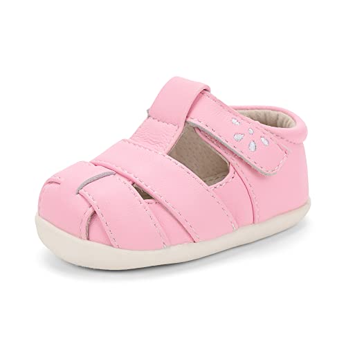 See Kai Run – Brook III Sandal for Infants, Pink, 5