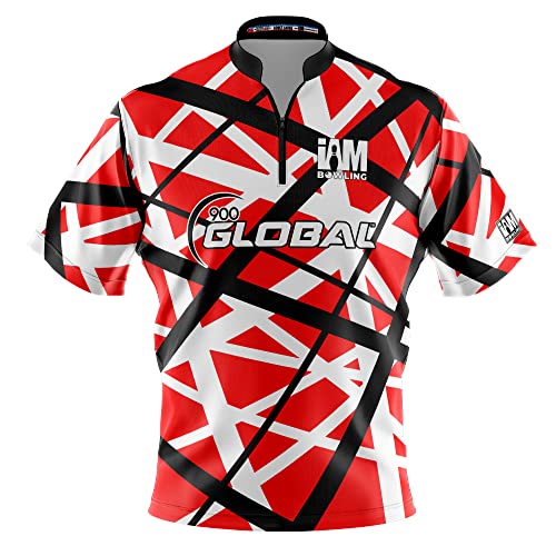 Logo Infusion Dye-Sublimated Bowling Jersey (Sash Collar) – I AM Bowling Fun Design 2032-9G – 900 Global (X-Large) Multicolored