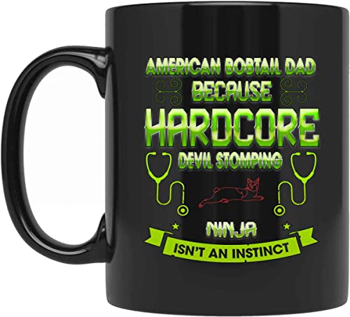 American Bobtail Dad Because Devil Stomping Ninja Isn’t A Instinct Coffee Mug, Funny Coffee Mug IJ6MY4