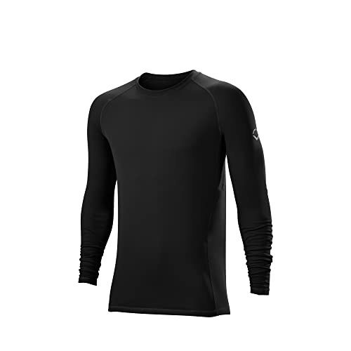 EvoShield mens Winter Ball Shirt, Black, Large US