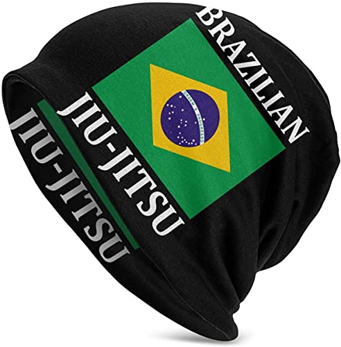 Fuevdvrri Brazilian Jiu Jitsu Beanie Hat for Women Christmas Caps Winter Gift