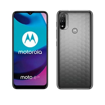 Moto E20 2021 (32GB+2GB) 4G LTE 6.5″ Dual SIM GSM Unlocked International Model XT2155 Dual Camera (NOT Verizon Boost Sprint At&T Cricket) (w/Fast Car Charger Bundle) (Graphite Grey) | The Storepaperoomates Retail Market - Fast Affordable Shopping