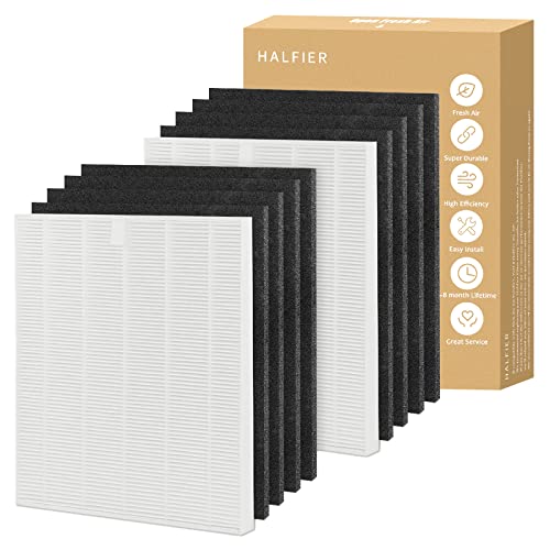 C545 HEPA Replacement Filters Compatible with Winix C545, P150, B151 Air Purifier, replace for Filter S, Air Filter Part# 1712-0096-00,2522-0058-00,2 H13 True HEPA + 8 Prefilter