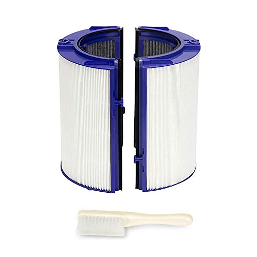 Replacement Hepa Filter Compatible with Dyson PH01 PH02 HP06 TP06 HP07 TP07 HP09 TP09 Air Purifier,True HEPA+Carbon Filter Set（2 in 1） for Dyson Pure Cool Hot Air Purifier,Compare to Part 970341-011