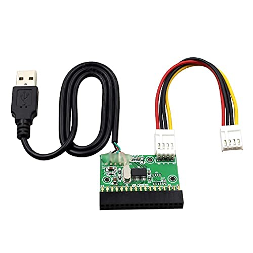 1.44MB 3.5″ Floppy Drive Connector 34 PIN 34P to USB Cable Adapter PCB Board PT