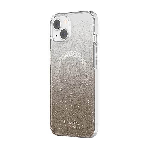 Kate Spade New York Protective Hardshell Case for MagSafe for iPhone 13 – Champagne Ombre Glitter, (Kate Sp47356) | The Storepaperoomates Retail Market - Fast Affordable Shopping