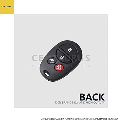 EXAUTOPONE 89742-AE020 Car Key Fob Keyless Entry Remote GQ43VT20T 4 Button Vehicles Replacement Compatible with Sienna 2004-2010 1470A-1T | The Storepaperoomates Retail Market - Fast Affordable Shopping