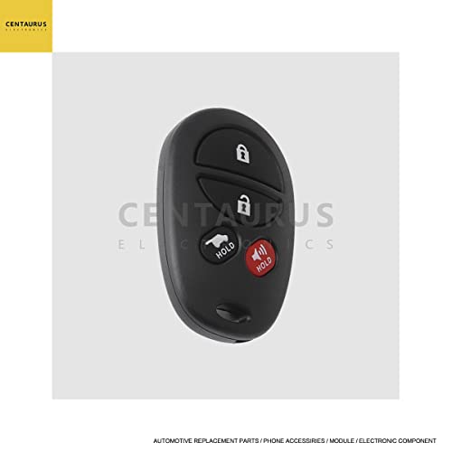 EXAUTOPONE 89742-AE020 Car Key Fob Keyless Entry Remote GQ43VT20T 4 Button Vehicles Replacement Compatible with Sienna 2004-2010 1470A-1T | The Storepaperoomates Retail Market - Fast Affordable Shopping