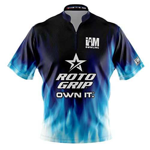 Logo Infusion Dye-Sublimated Bowling Jersey (Sash Collar) – I AM Bowling Fun Design 2016-RG – Roto Grip (XX-Large) Multicolored