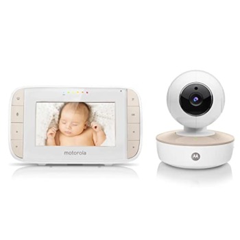 Motorola MBP44 Digital Audio & Video Baby Monitor 4.3″ Color Screen, Remote Pan Tilt Zoom, Two-Way Communication, Temperature Display & Night Vision | The Storepaperoomates Retail Market - Fast Affordable Shopping