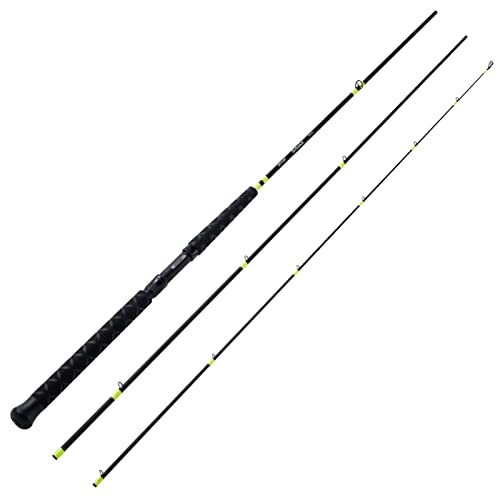 Goture Crappie Rod Ultralight Crappie Hunter 24T+30T Carbon Blanks, Durable Stainless Steel Guides for Deep Sea Fishing 10ft ML