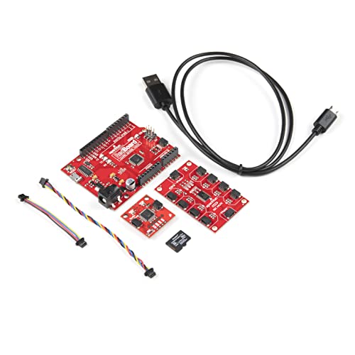 SparkFun Qwiic OpenLog Kit – Includes OpenLog RedBoard Mux Breakout – 8 Channel (TCA9548A) – All Qwiic Boards 32GB microSD Card – Cables and More – Get Started with OpenLog