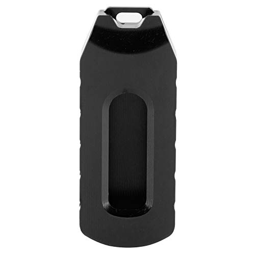 Car Smart Key Cover,Remote Key Shell CNC Aluminum Alloy Fob Case Holder for FORZA 250/300 PCX 125/150(black)