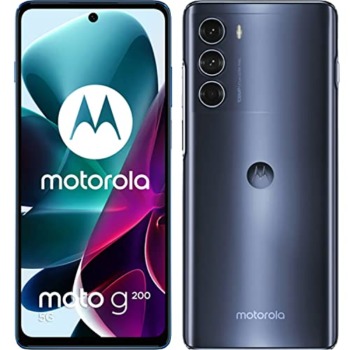 Motorola Moto G200 Dual-SIM 128GB ROM + 8GB RAM (GSM Only | No CDMA) Factory Unlocked 5G Smartphone (Stellar Blue) – International Version | The Storepaperoomates Retail Market - Fast Affordable Shopping