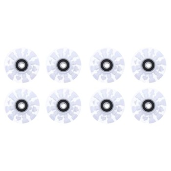 PRETYZOOM 8 pcs Luminous Roller Skate Wheels Light Up Wheels Roller Skates Accessories | The Storepaperoomates Retail Market - Fast Affordable Shopping