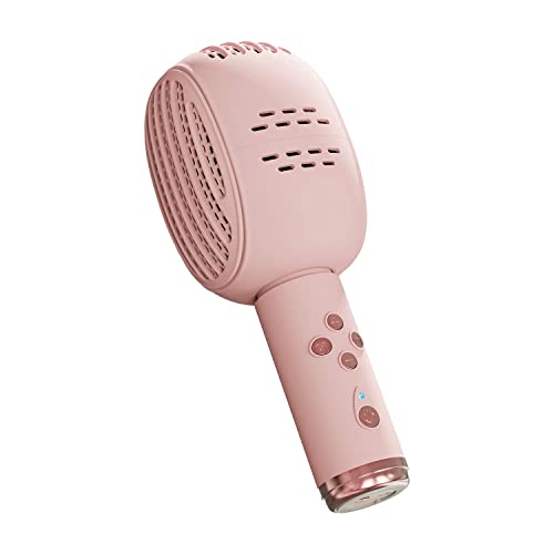 BUBO Smart Devices Karaoke Microphone, Karaoke Microphone for Adults Kids, Wireless Microphone Karaoke, Bluetooth Microphone Karaoke for Paties, Birthday and Festival（Pink）