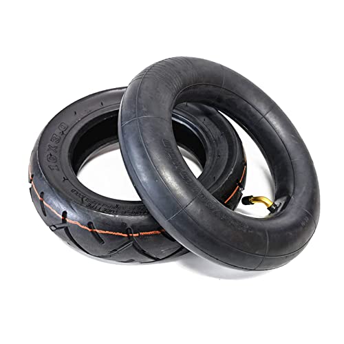 Wgwioo 10 Inch 255×80 Electric Scooter Tire, Durable Thicken Widen Inflatable Tyre, 10×3.0 Tire & Inner Tube Set