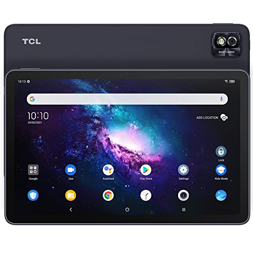 Tablet, Android Tablet, TCL TAB 10s Tablet, Android 10 Tablet Octa-Core Processor, 3GB RAM 32GB ROM, Expandable Memory, Dual Camera, 8000mAh Battery, 10.1″ IPS HD Touch Screen, Wi-Fi Bluetooth Tablets