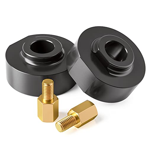 KSP 2″ Leveling Lift Kits Compatible with Ford, Front Strut Spring Spacers with 3/4″ Stud Extenders Work on 1999-2020 F-250 Super Duty/1999-2020 F-350 Super Duty/2000-2005 Excursion (Only fit 2WD)