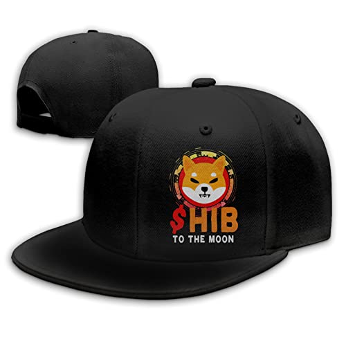 DARLEKS Shiba Inu Coin to The Moon Unisex Trucker Hat Hip Hop Hat Baseball Cap Dad Caps for Adjustable Outdoors