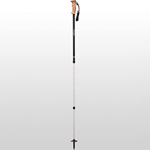 Komperdell Mountaineer Antishock Cork Trekking Pole Black Brown, 66-140cm | The Storepaperoomates Retail Market - Fast Affordable Shopping