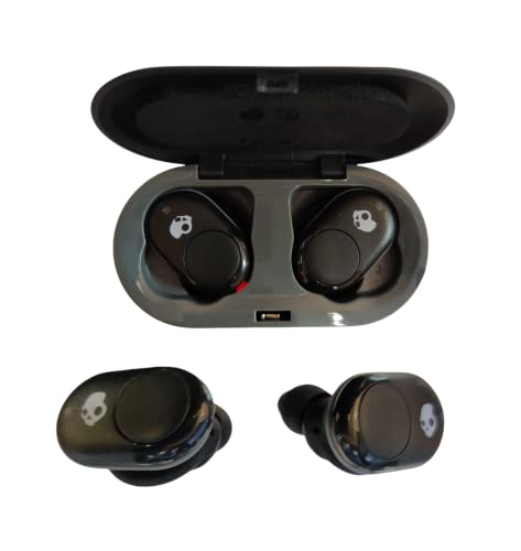 Skullcandy Push XT True Wireless in-Ear Earbud – Black/Gray (Renewed)