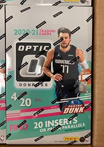 2020-21 Panini Donruss Optic NBA Basketball Retail Box (Factory Sealed, 20 Packs Per Box)