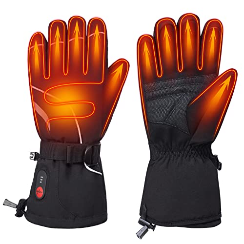 Savior Heated Gloves for Men and Women,Rechargeable Heated Electric Gloves,Suitable for Winter Outdoor Work,Skiing,Cycling,Running,Hiking,etc. | The Storepaperoomates Retail Market - Fast Affordable Shopping