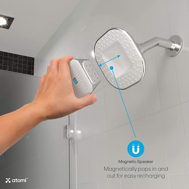 Atomi Removable Magnetic Bluetooth Speaker Showerhead | The Storepaperoomates Retail Market - Fast Affordable Shopping
