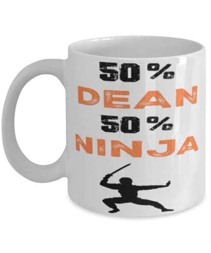 Dean Ninja Coffee Mug,Dean Ninja, Unique Cool Gifts For Professionals and co-workers
