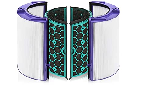 Replacement Hepa Filter for Dyson HP04 TP04 DP04 TP05 DP05 Air Purifier Sealed Two Stage 360 Filter System Pure Cool Purifier Fan HEPA Filter & Activated Carbon Filter