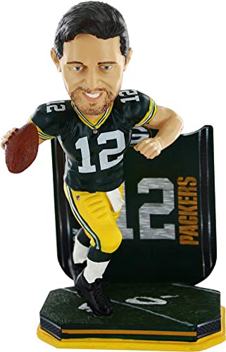 Aaron Rodgers Green Bay Packers Name & Number Bobblehead NFL Limited Edition Collectible