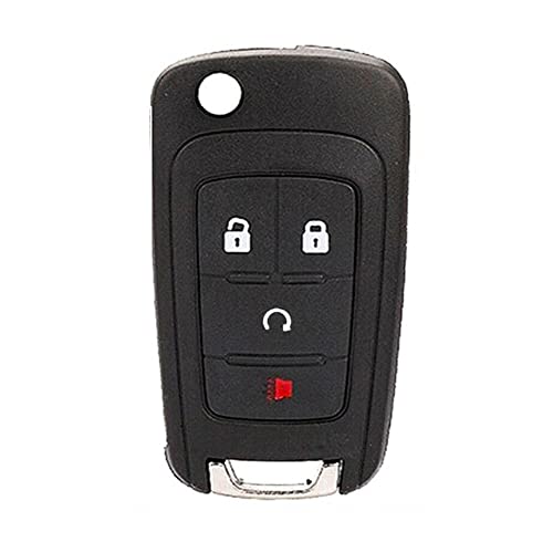 1x New Replacement Remote Key Fob Shell / CASE Compatible with & Fits for Chevy GMC