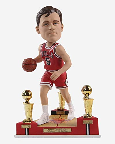 John Paxson Chicago Bulls 3-time champion Bobblehead NBA