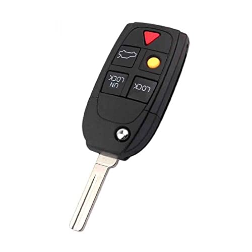 1x New Replacement Keyless Remote Key Fob Shell / CASE Compatible with & Fits for Volvo LQNP2T-APU