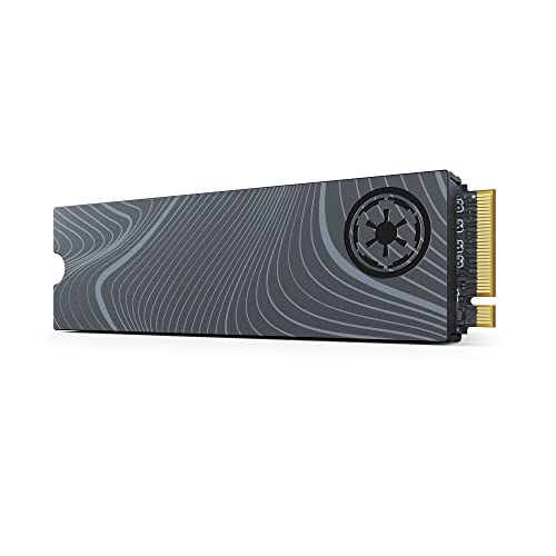 Seagate Beskar Ingot Drive Special Edition FireCuda PCIe Gen4 NVMe SSD 1TB Internal Solid State Drive – M.2 with heatsink, up to 7300MB/s, 1.8M MTBF and 1275TB TBW, Rescue Services (ZP1000GM3A033)